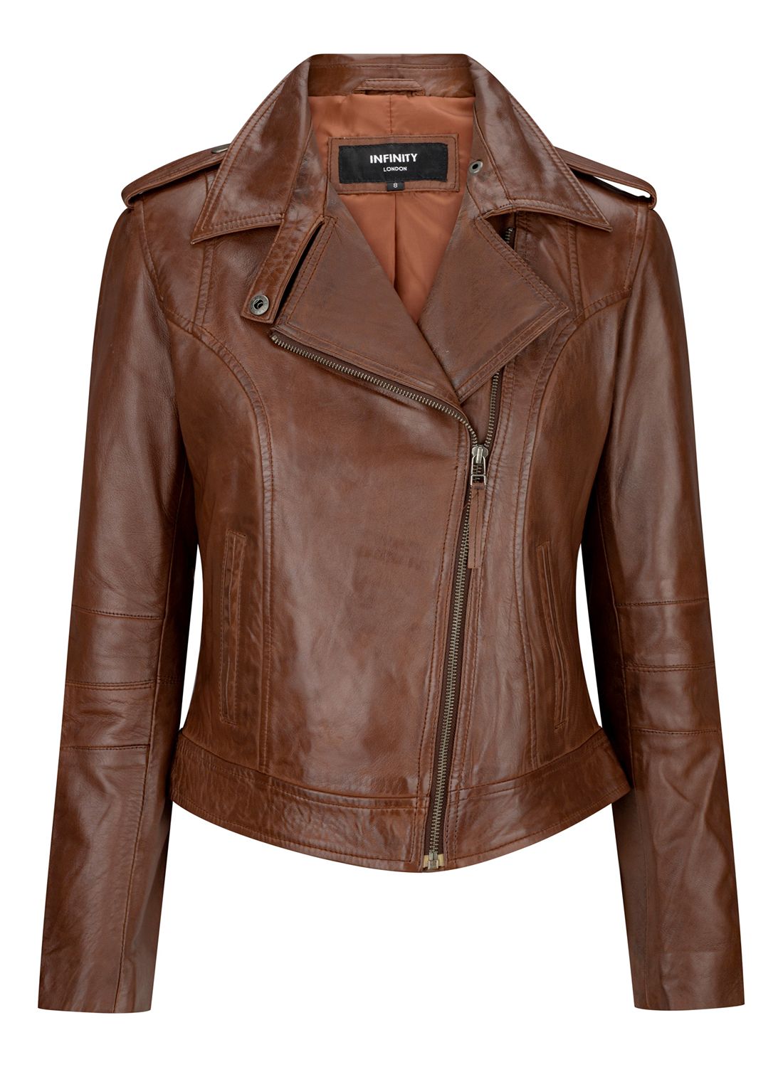 Короткая куртка облегающего кроя TruClothing, коричневый
Короткая куртка облегающего кроя TruClothing, коричневый