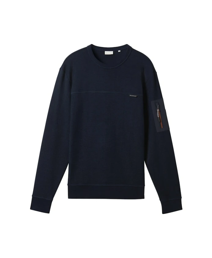 Классическая толстовка Tom Tailor, синий
Классическая толстовка Tom Tailor, синий