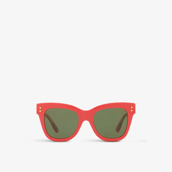 Солнцезащитные очки GG1082S из ацетата кошачьего глаза Gucci, розовый
Солнцезащитные очки GG1082S из ацетата кошачьего глаза Gucci, розовый