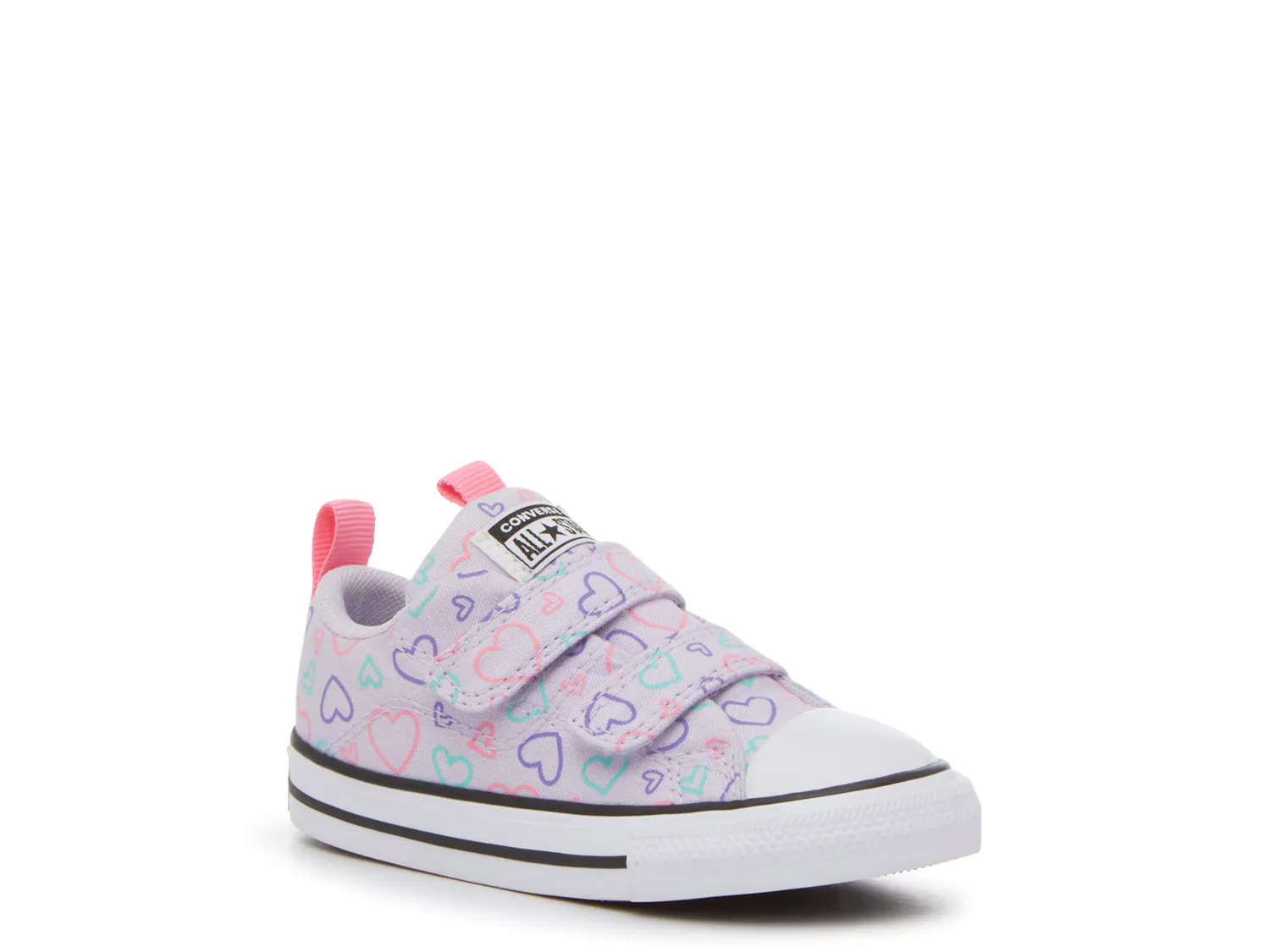 Кроссовки Chuck Taylor All Star Heart Sneaker Converse, цвет vaporviolet_multicolorheartprint
Кроссовки Chuck Taylor All Star Heart Sneaker Converse, цвет vaporviolet_multicolorheartprint