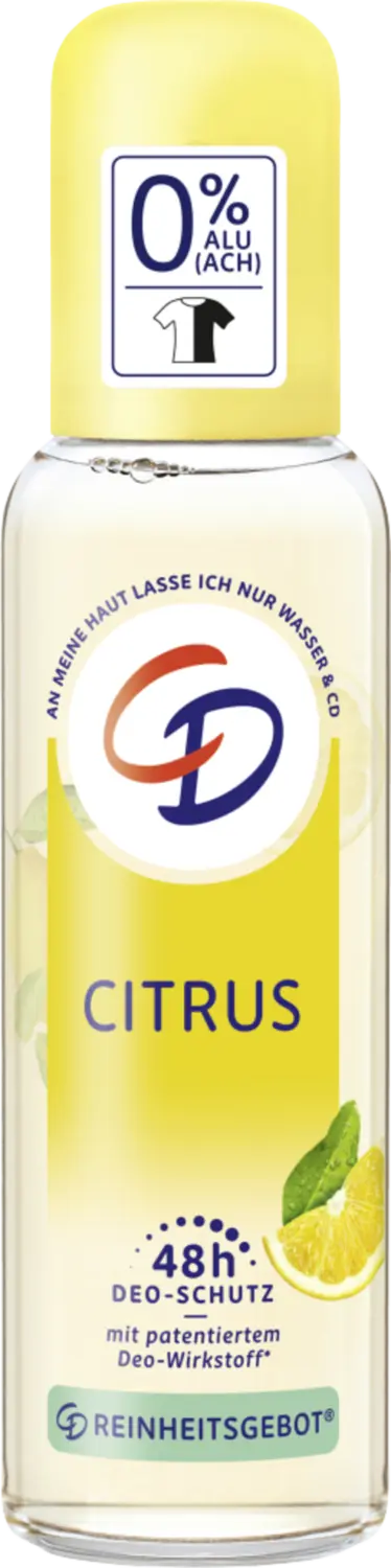 Дезодорант CD 48h Deodorant Zerstäuber Citrus
Дезодорант CD 48h Deodorant Zerstäuber Citrus