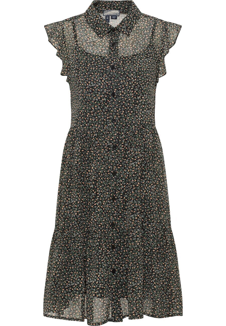 Платье-рубашка Dreimaster Vintage, черный
Платье-рубашка Dreimaster Vintage, черный