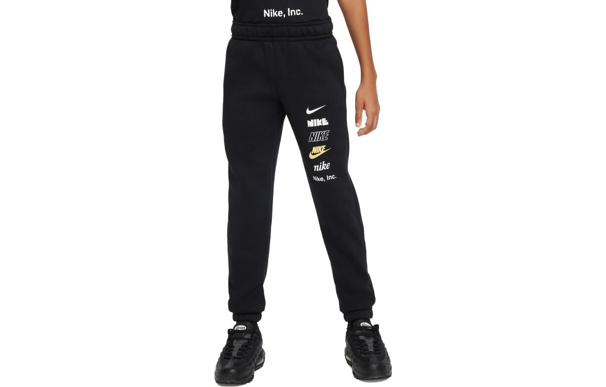 Детские трикотажные спортивные штаны Nike, цвет Black
Детские трикотажные спортивные штаны Nike, цвет Black