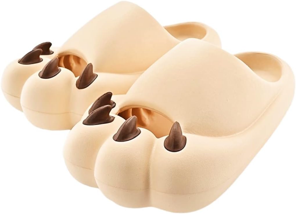 Милые домашние шлепанцы с лапками животных для женщин и мужчин, с толстой подошвой и мягкой подушкой, облегченная платформа, противоскользящие, быстро сохнущие, с открытым носком, для дома, ванной и спальни, легкие шлепанцы из ЭВА Auraglor, беже...
Милые домашние шлепанцы с лапками животных для женщин и мужчин, с толстой подошвой и мягкой подушкой, облегченная платформа, противоскользящие, быстро сохнущие, с открытым носком, для дома, ванной и спальни, легкие шлепанцы из ЭВА Auraglor, беже...