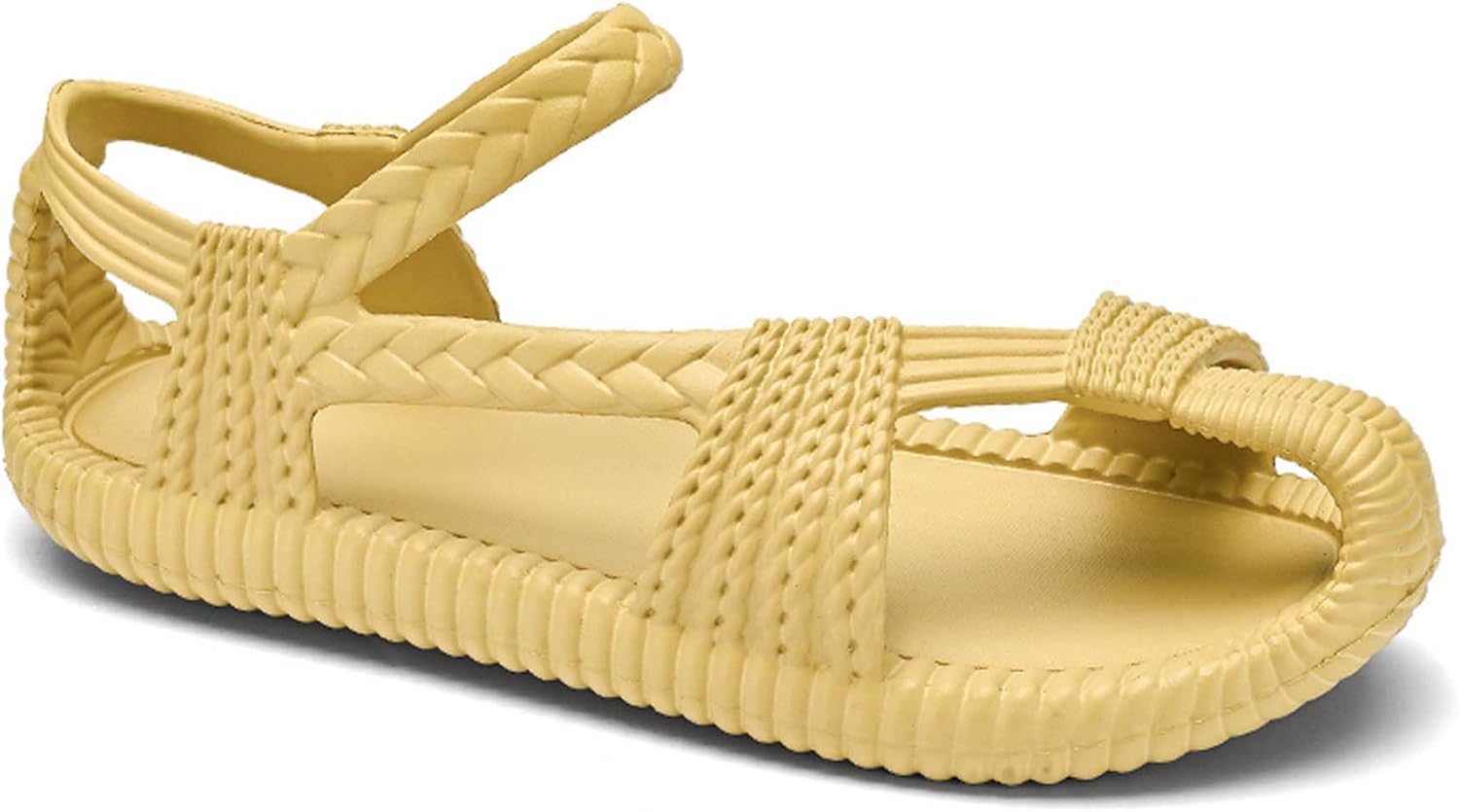 Женские унисекс-сандалии, устойчивые к воздействию травы, легкие, удобные, для летнего пляжа Generic, желтый
Женские унисекс-сандалии, устойчивые к воздействию травы, легкие, удобные, для летнего пляжа Generic, желтый