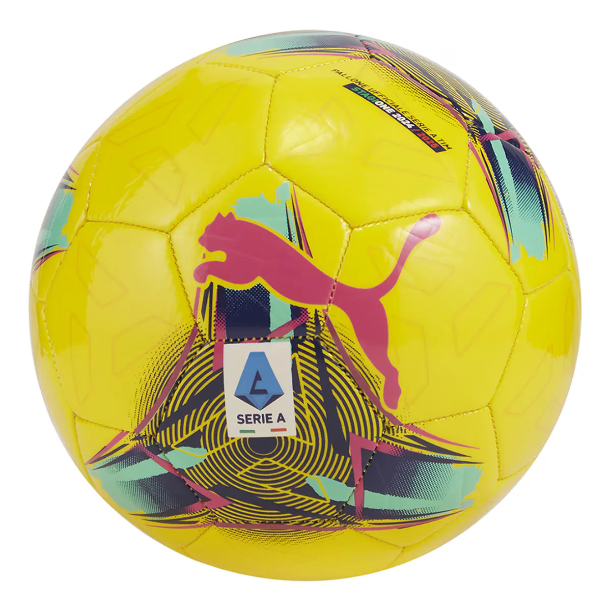 Мини-футбол Puma Orbita Serie A Hybrid 2024-2025, желтый 
Мини-футбол Puma Orbita Serie A Hybrid 2024-2025, желтый