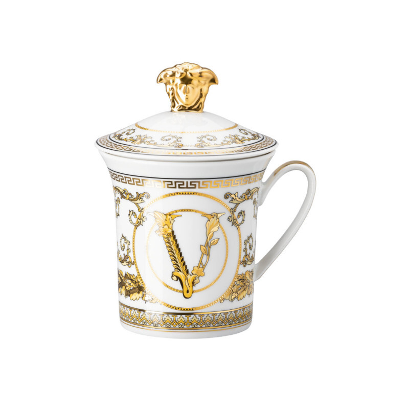 Rosenthal Versace 30 Years Mug Collection - Virtus Gala Белая кружка с крышкой 0,35 л Rosenthal meets Versace, разноцветный/золотой
Rosenthal Versace 30 Years Mug Collection - Virtus Gala Белая кружка с крышкой 0,35 л Rosenthal meets Versace, разноцветный/золотой