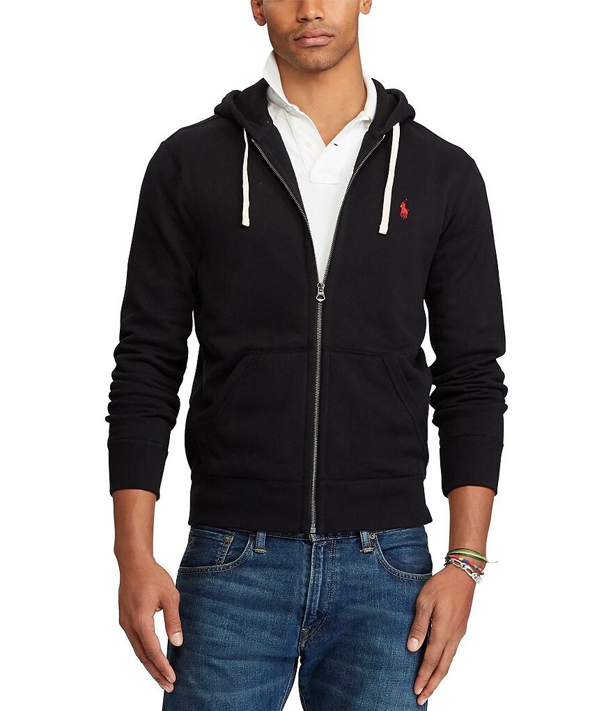 Классическая флисовая толстовка с молнией во всю длину Polo Ralph Lauren Big & Tall, черный
Классическая флисовая толстовка с молнией во всю длину Polo Ralph Lauren Big & Tall, черный