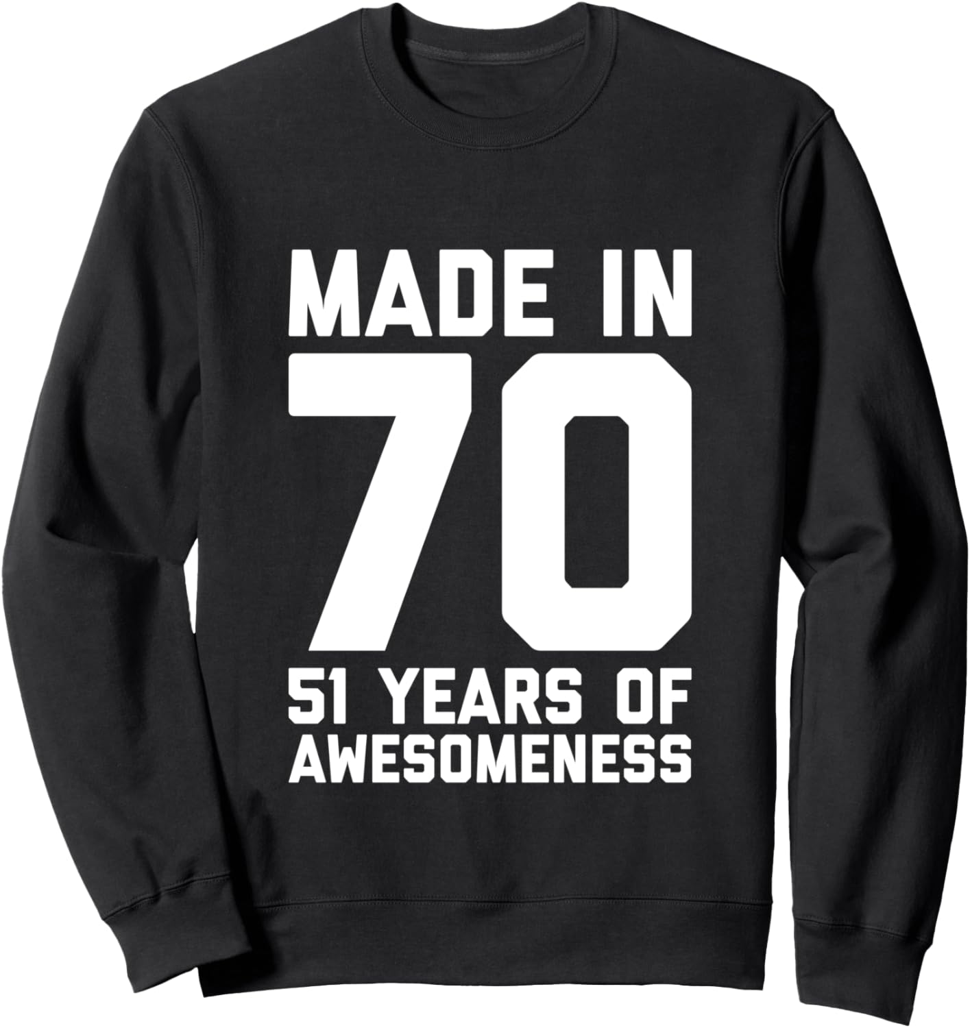 Подарок на 51-й день рождения для него, мужчина, 51 год, отец, 1970 год, толстовка 51St Birthday Gift For Men And Women: 1970 Tee, черный
Подарок на 51-й день рождения для него, мужчина, 51 год, отец, 1970 год, толстовка 51St Birthday Gift For Men And Women: 1970 Tee, черный