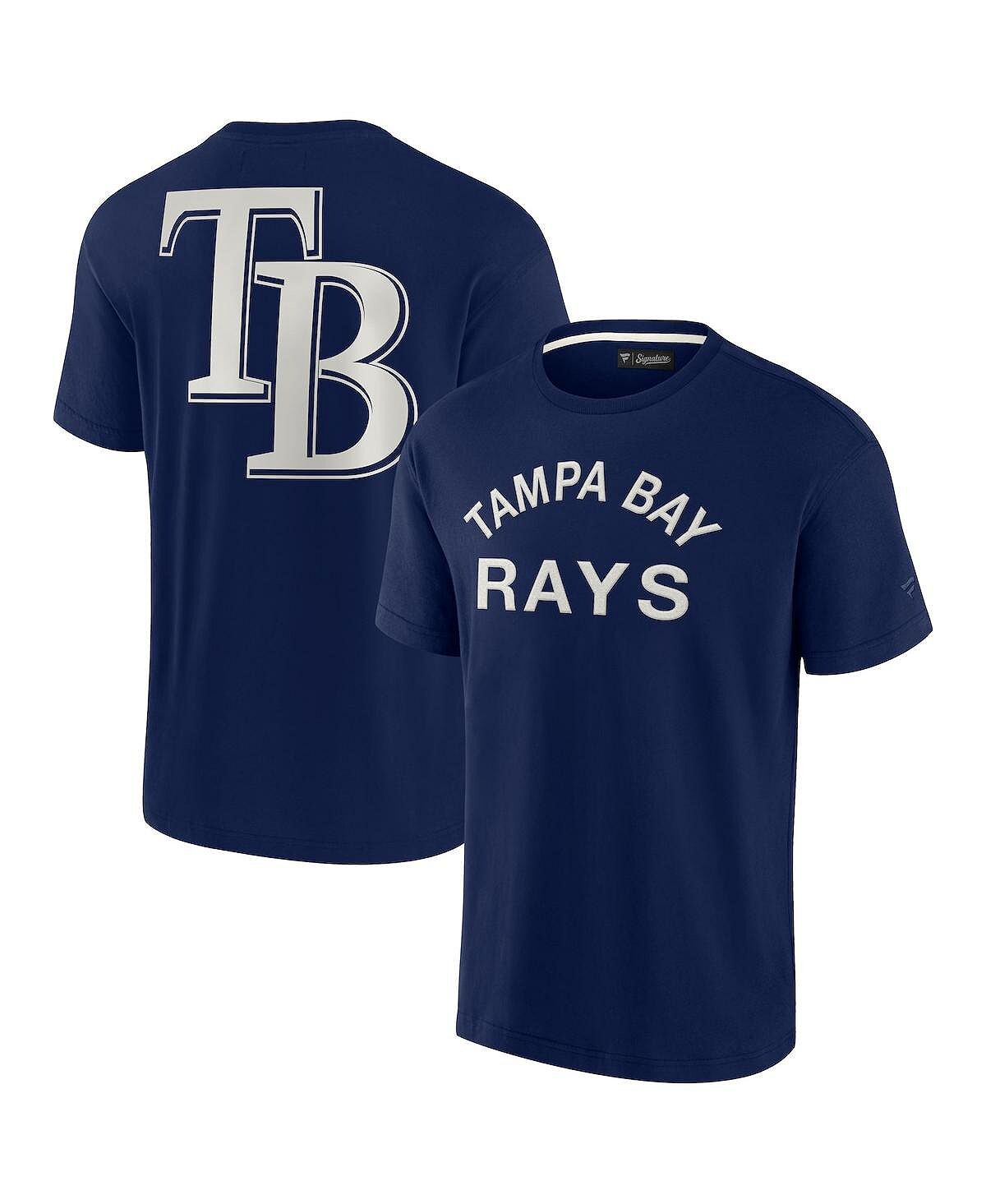 Мужская и женская темно-синяя супермягкая футболка Tampa Bay Rays с коротким рукавом Fanatics Signature, Синий, Мужская и женская темно-синяя супермягкая футболка Tampa Bay Rays с коротким рукавом Fanatics Signature
Мужская и женская темно-синяя супермягкая футболка Tampa Bay Rays с коротким рукавом Fanatics Signature, Синий, Мужская и женская темно-синяя супермягкая футболка Tampa Bay Rays с коротким рукавом Fanatics Signature