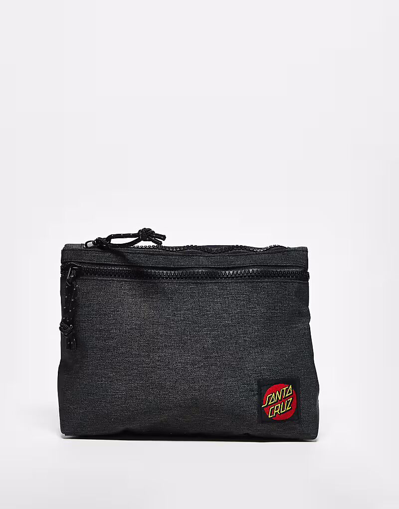 Santa Cruz - Классическая сумка через плечо темно-серого цвета с логотипом на этикетке
Santa Cruz - Классическая сумка через плечо темно-серого цвета с логотипом на этикетке