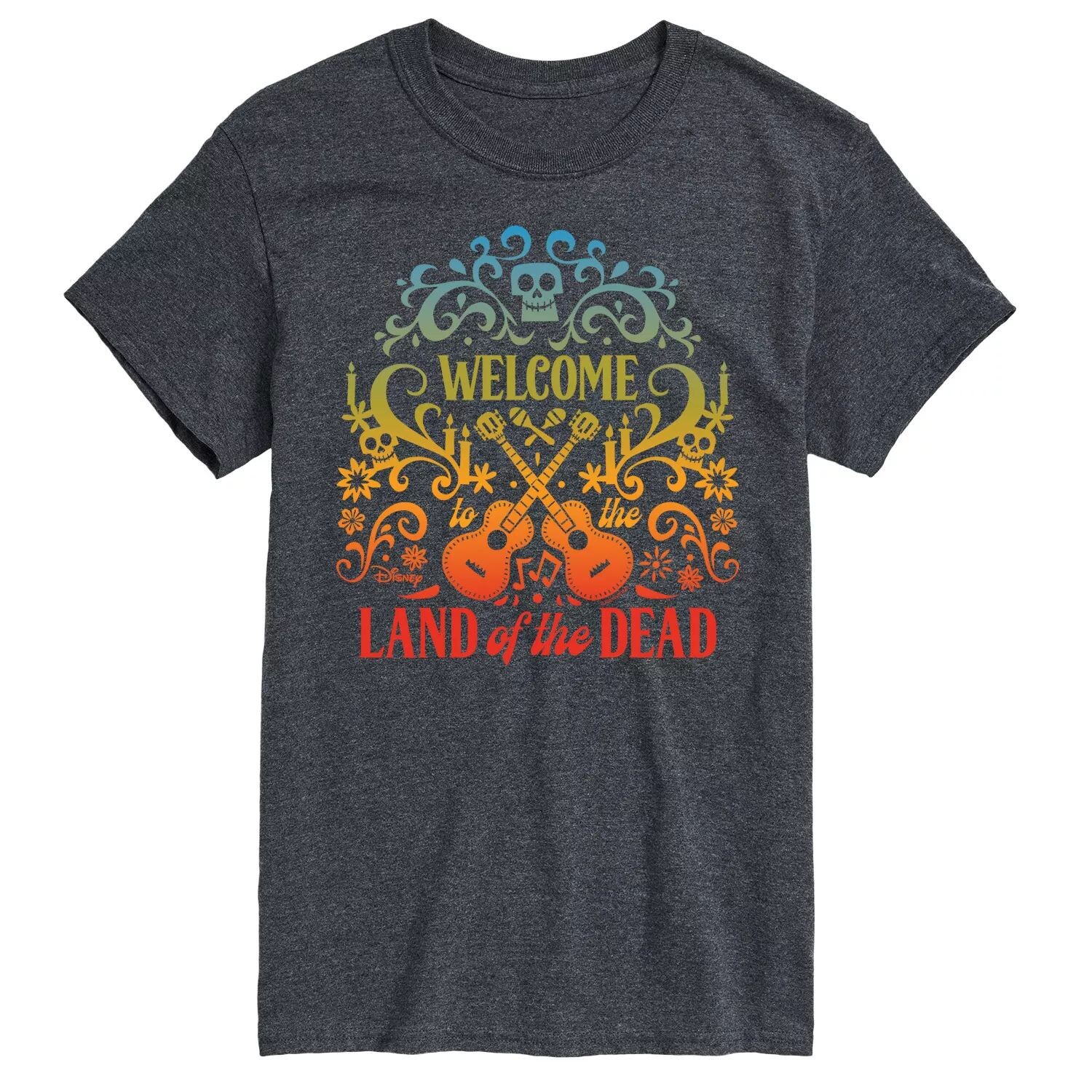 Футболка Big & Tall Disney Coco Land Of The Dead Of The Dead Licensed Character, серый
Футболка Big & Tall Disney Coco Land Of The Dead Of The Dead Licensed Character, серый
