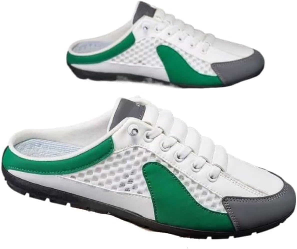 Мужские теннисные туфли без задника geerta зеленые, зеленый
Мужские теннисные туфли без задника geerta зеленые, зеленый