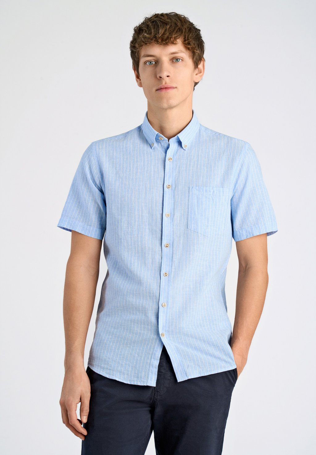 Рубашка Lindbergh, светло-голубой
Рубашка Lindbergh, светло-голубой