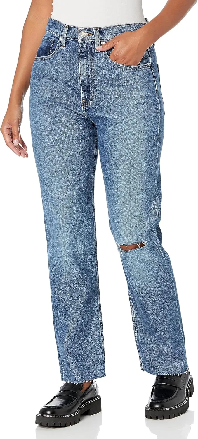 HUDSON Женские джинсы Jade High-Rise Straight Loose Fit
HUDSON Женские джинсы Jade High-Rise Straight Loose Fit