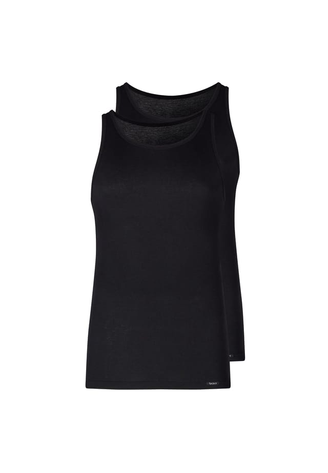 Комплект из 2 маек - майка без рукавов тонкий рубчик хлопок Skiny, черный
Комплект из 2 маек - майка без рукавов тонкий рубчик хлопок Skiny, черный