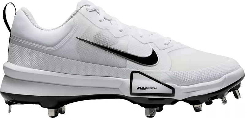 Мужские металлические бейсбольные бутсы Nike Force Zoom Trout 9 Pro, цвет White/Black/Pure Platinum
Мужские металлические бейсбольные бутсы Nike Force Zoom Trout 9 Pro, цвет White/Black/Pure Platinum