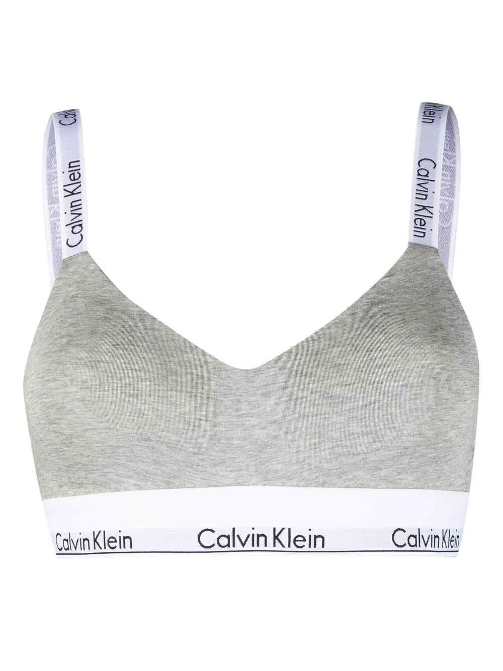 Бюстгальтер с логотипом Calvin Klein, серый
Бюстгальтер с логотипом Calvin Klein, серый