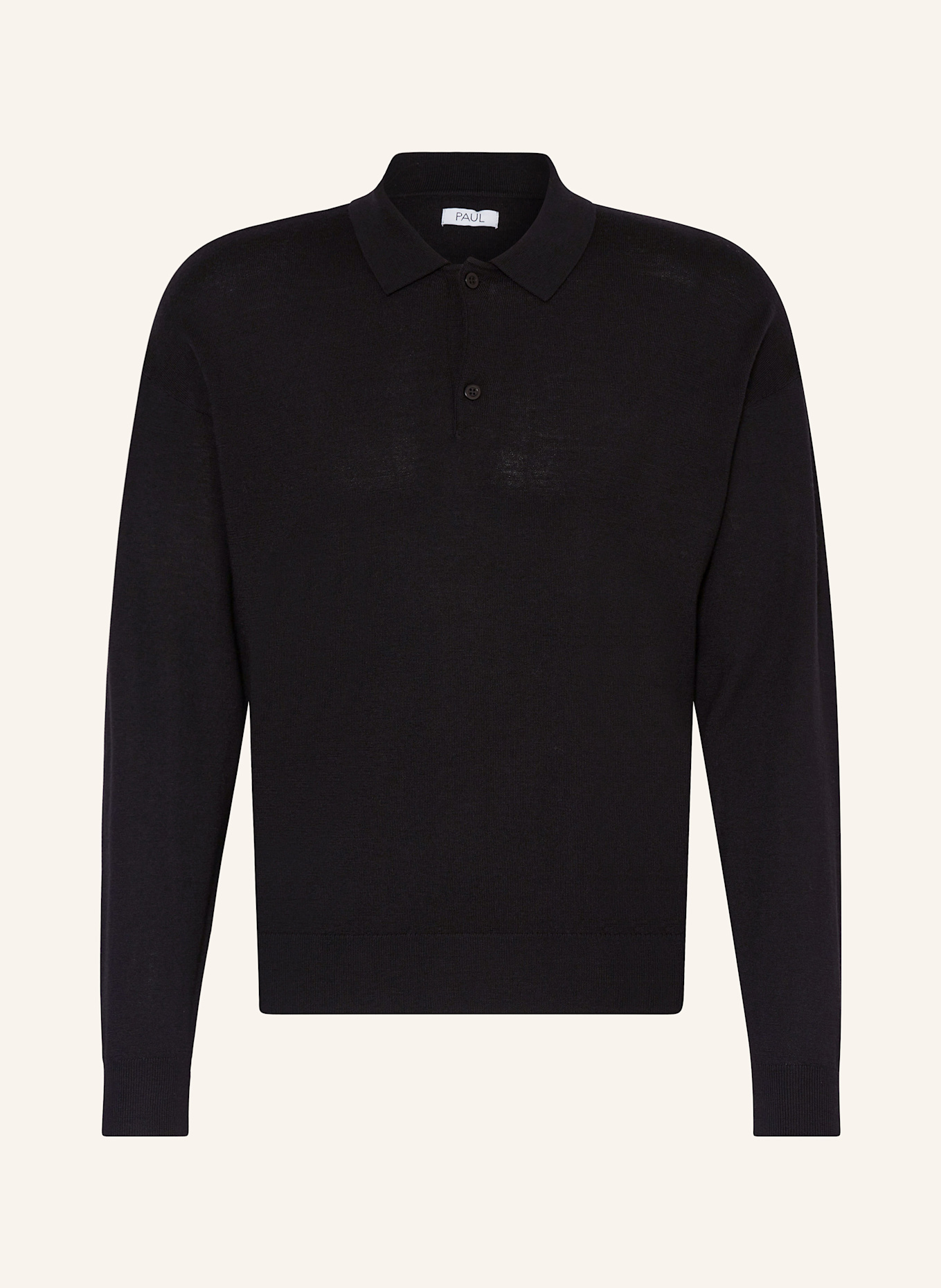 Трикотажная рубашка-поло из мериносовой шерсти Paul, черный
Трикотажная рубашка-поло из мериносовой шерсти Paul, черный