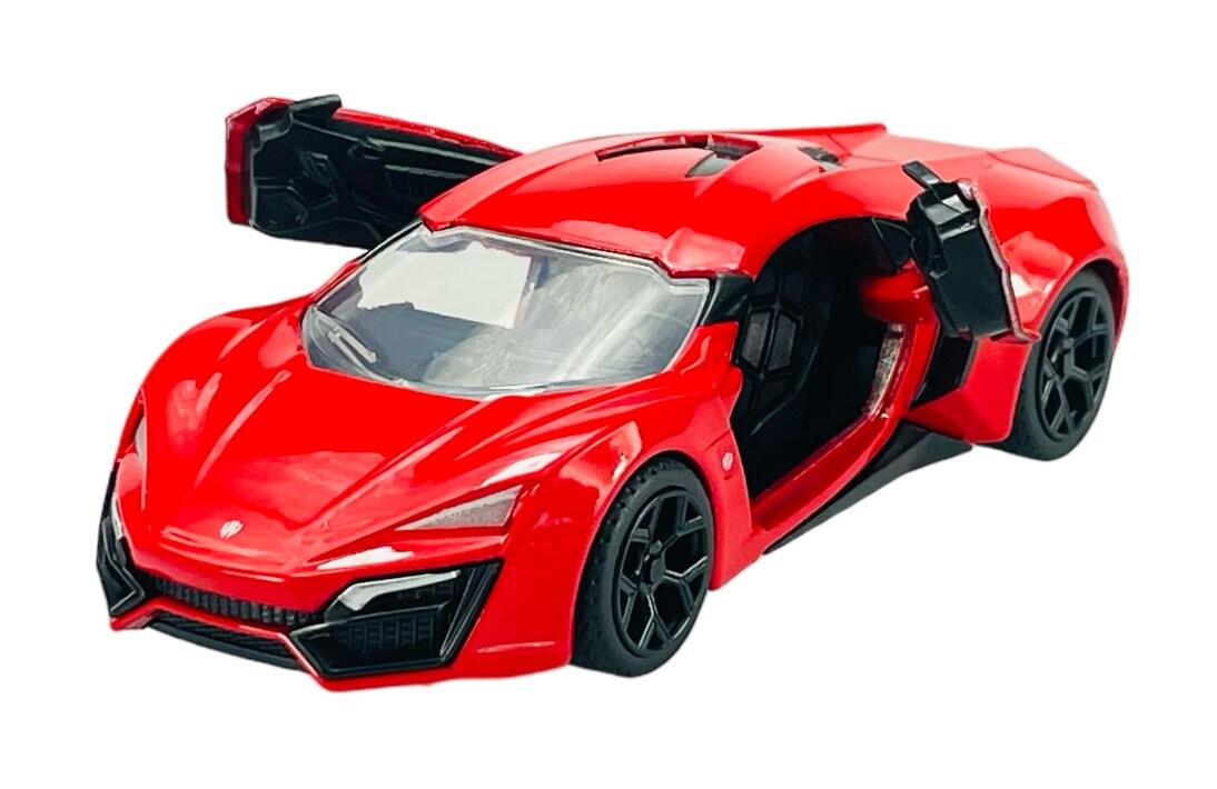 Jada Fast And Furious Lykan Hypersport Red 1:32 253202000
Jada Fast And Furious Lykan Hypersport Red 1:32 253202000