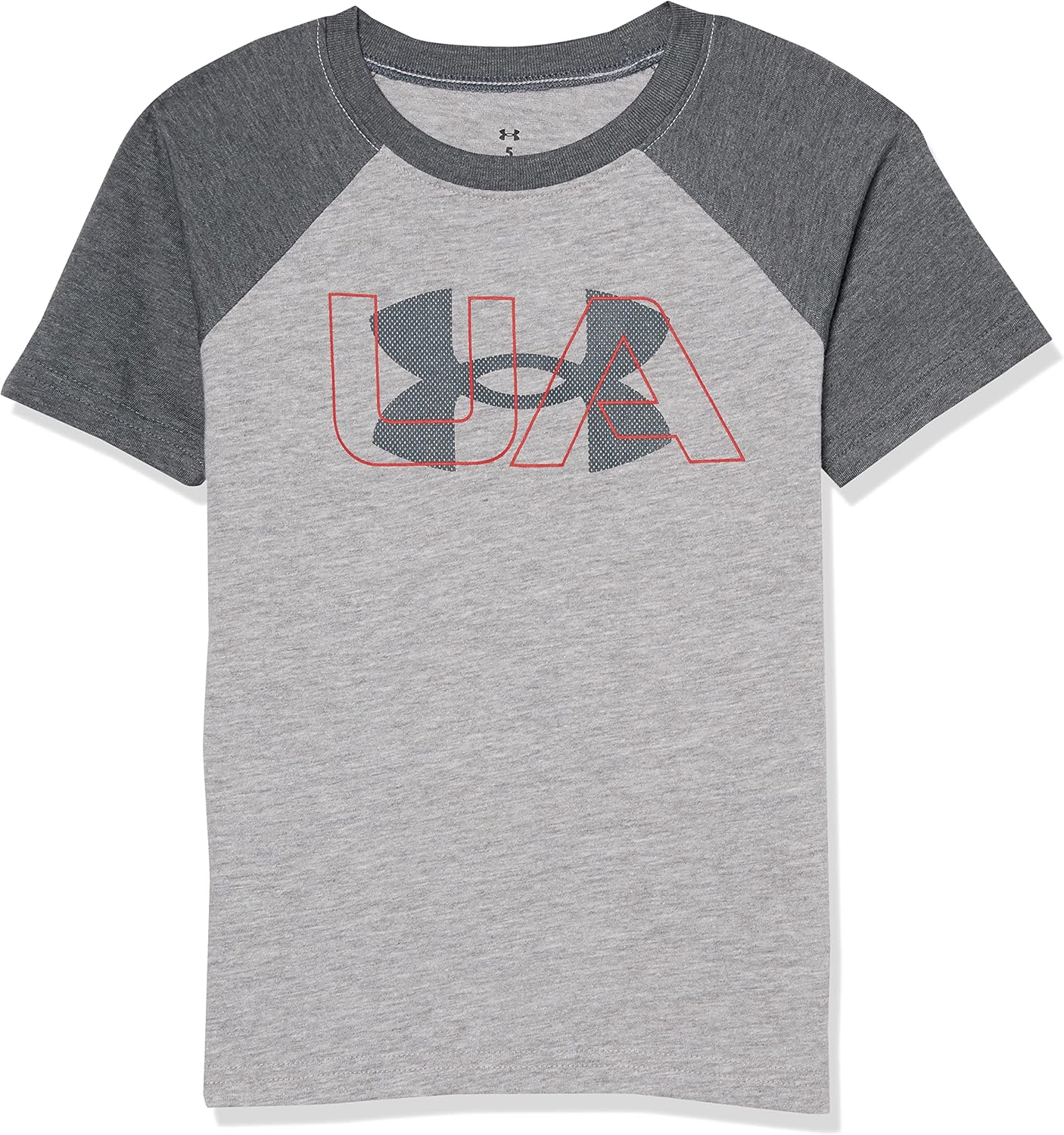 Under Armour Lets Go футболка с коротким рукавом для мальчиков, мягкая футболка с круглым вырезом, Mod Gray Raglan
Under Armour Lets Go футболка с коротким рукавом для мальчиков, мягкая футболка с круглым вырезом, Mod Gray Raglan