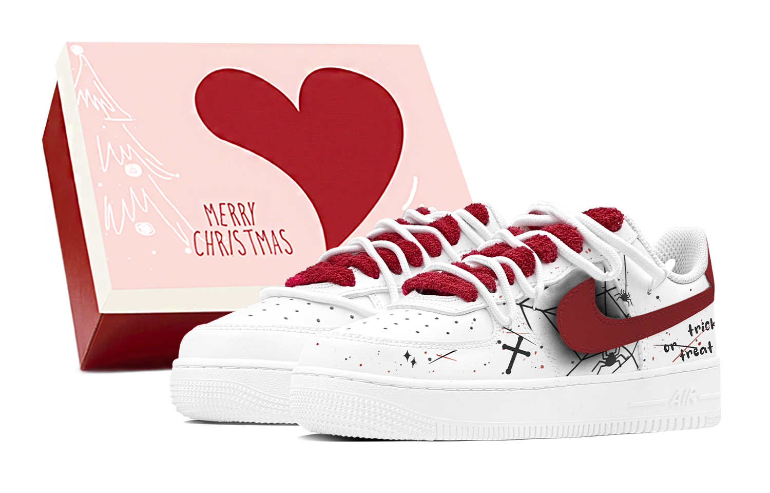 Nike Air Force 1 Противоскользящие Износостойкие Низкие Детские Скейтбординговые Кроссовки Белый Красный Подростки
Nike Air Force 1 Противоскользящие Износостойкие Низкие Детские Скейтбординговые Кроссовки Белый Красный Подростки