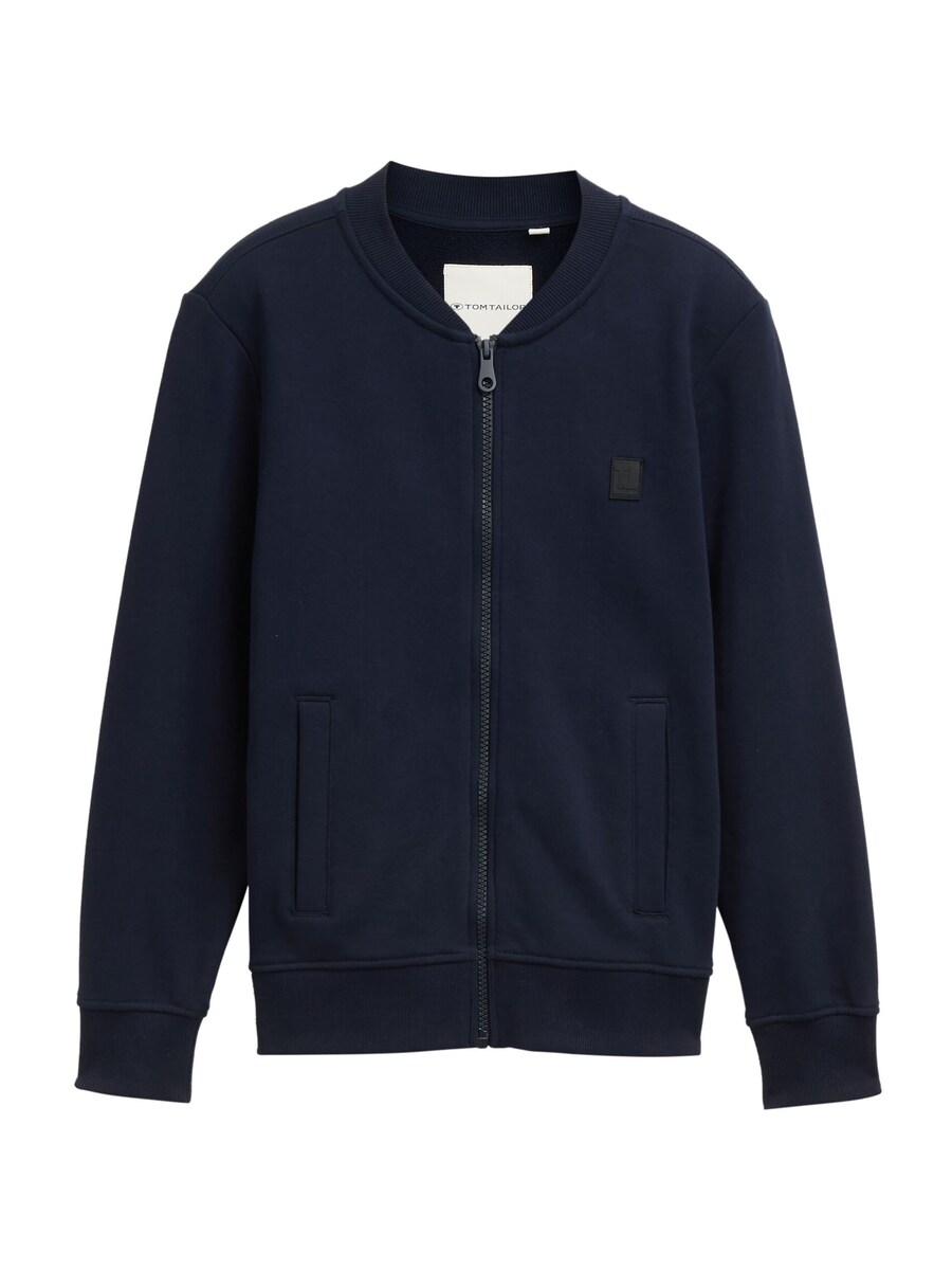 Толстовка с капюшоном на молнии TOM TAILOR, ночной синий
Толстовка с капюшоном на молнии TOM TAILOR, ночной синий