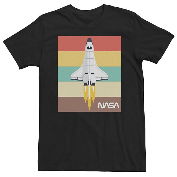 Футболка с полосками и принтом космического шаттла NASA Big & Tall Licensed Character
Футболка с полосками и принтом космического шаттла NASA Big & Tall Licensed Character