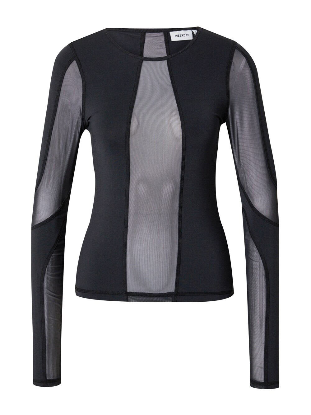 Рубашка WEEKDAY Astrid, черный
Рубашка WEEKDAY Astrid, черный