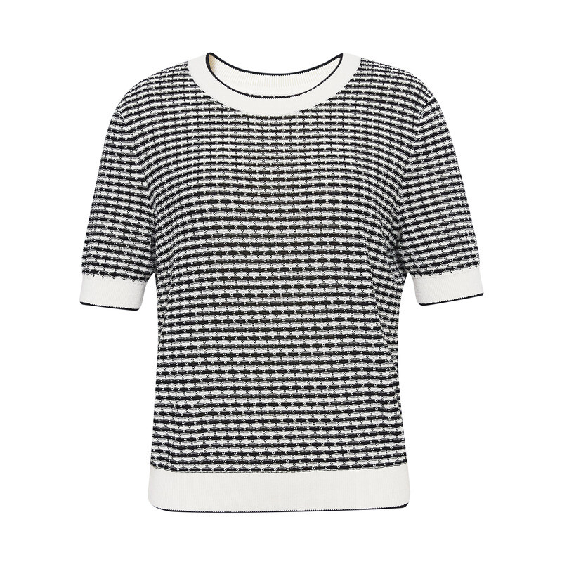 Пуловер Deep Breath с короткими рукавами и текстурой, черный
Пуловер Deep Breath с короткими рукавами и текстурой, черный