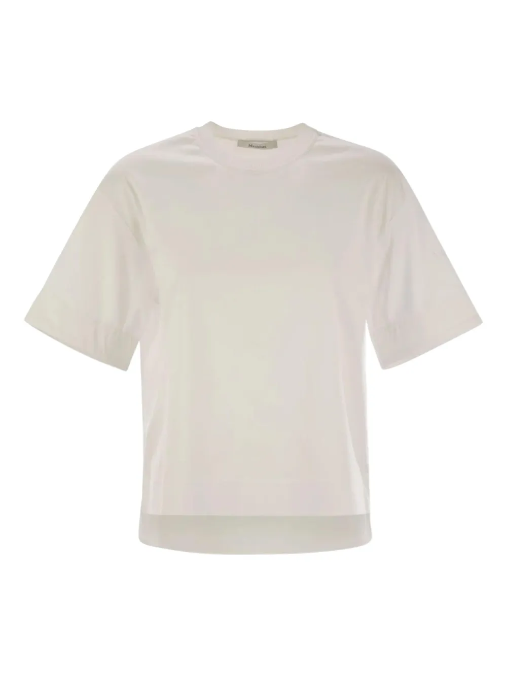 Хлопковая футболка Estella Max Mara, белый
Хлопковая футболка Estella Max Mara, белый