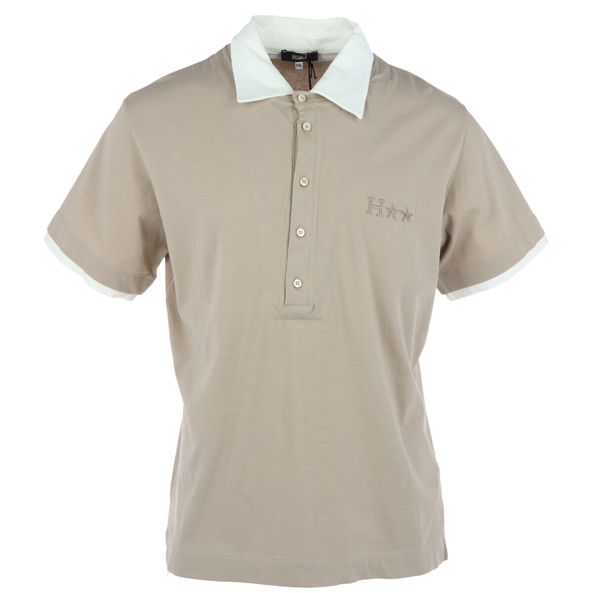 Поло Husky с принтом, бежевый
Поло Husky с принтом, бежевый