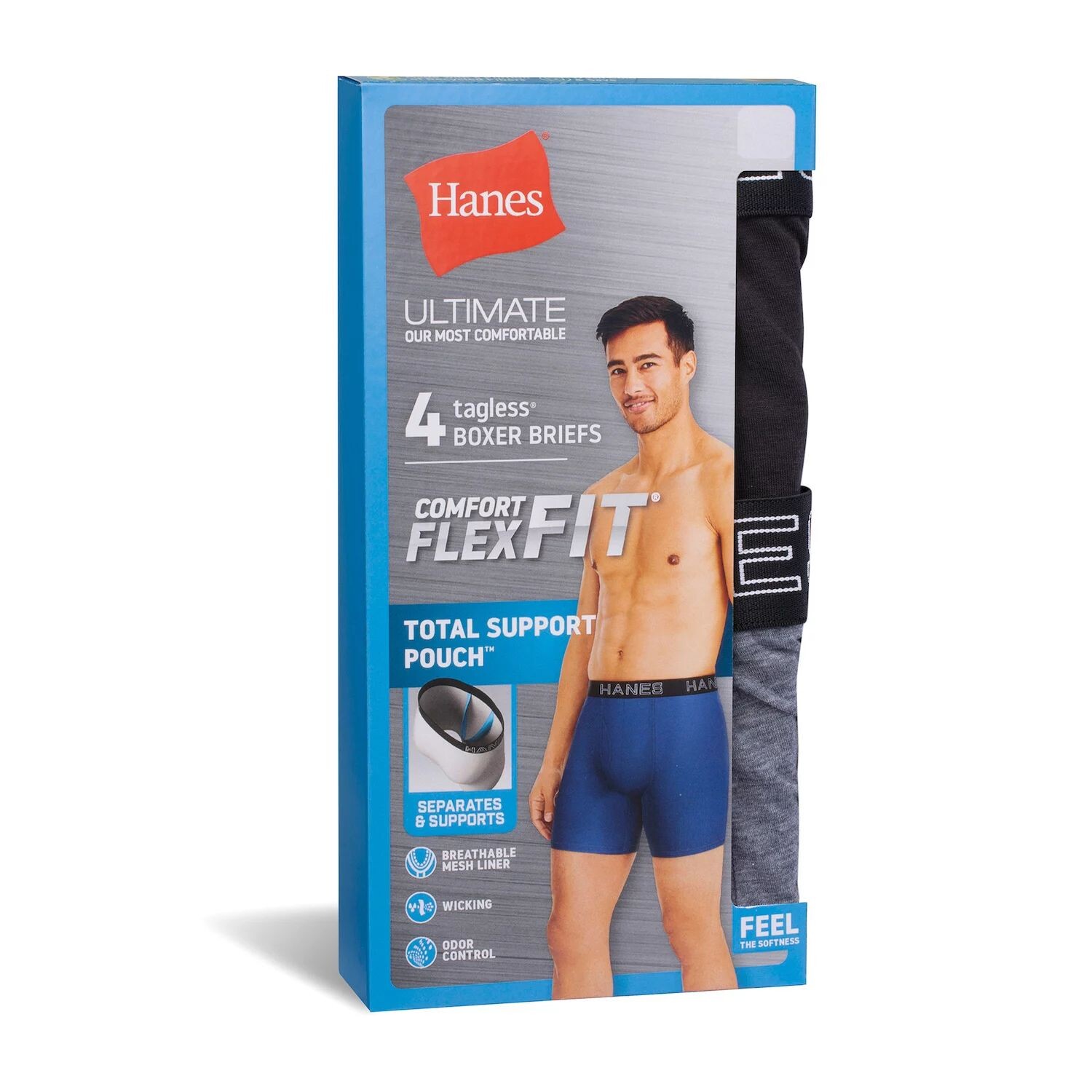 Мужские трусы-боксеры Hanes Ultimate Comfort Flex Fit Total Support Pouch (4 шт.), Коричневый, Мужские трусы-боксеры Hanes Ultimate Comfort Flex Fit Total Support Pouch (4 шт.)
Мужские трусы-боксеры Hanes Ultimate Comfort Flex Fit Total Support Pouch (4 шт.), Коричневый, Мужские трусы-боксеры Hanes Ultimate Comfort Flex Fit Total Support Pouch (4 шт.)