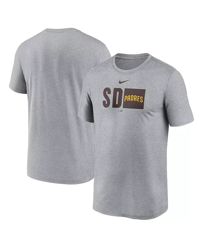 Мужская футболка Heather Gray San Diego Padres Tricode Legend Performance Nike
Мужская футболка Heather Gray San Diego Padres Tricode Legend Performance Nike