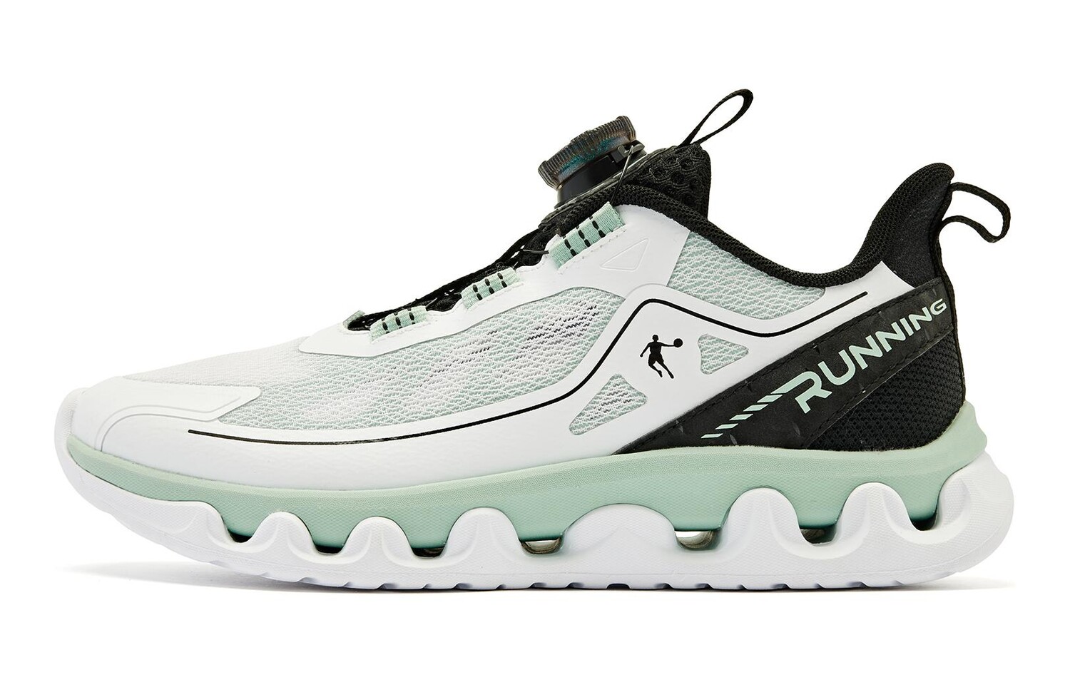 Кроссовки для бега для детей. Начальная школа Qiaodan, цвет White / Cloud Green
Кроссовки для бега для детей. Начальная школа Qiaodan, цвет White / Cloud Green