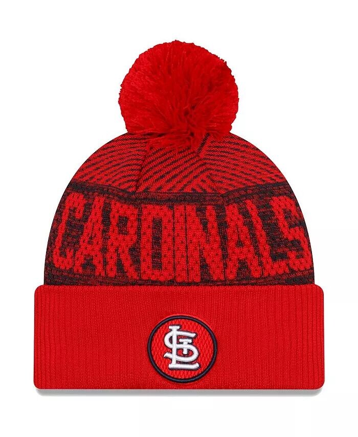 Мужская красная спортивная вязаная шапка St. Louis Cardinals Authentic Collection с манжетами и помпоном New Era
Мужская красная спортивная вязаная шапка St. Louis Cardinals Authentic Collection с манжетами и помпоном New Era