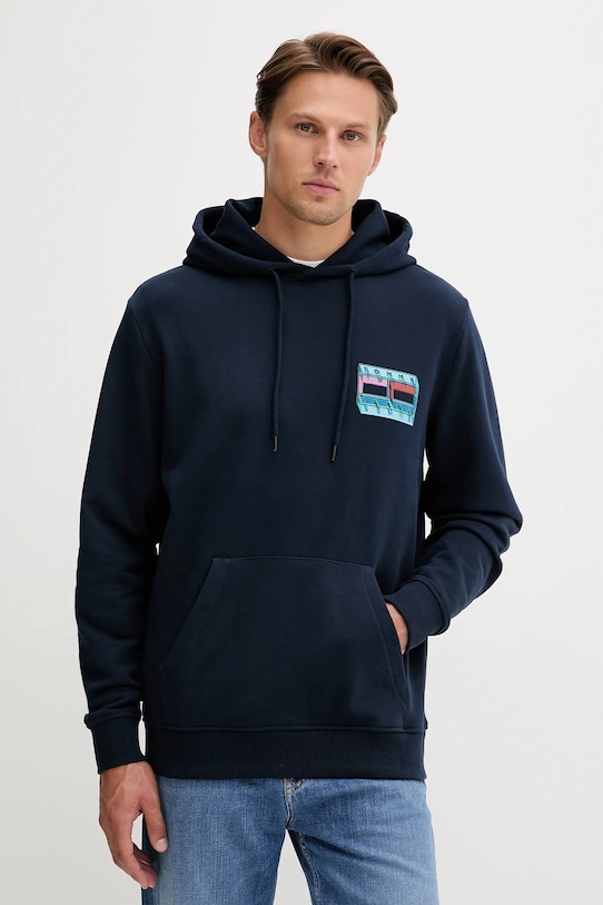 Хлопковая толстовка Tommy Jeans, темно-синий
Хлопковая толстовка Tommy Jeans, темно-синий