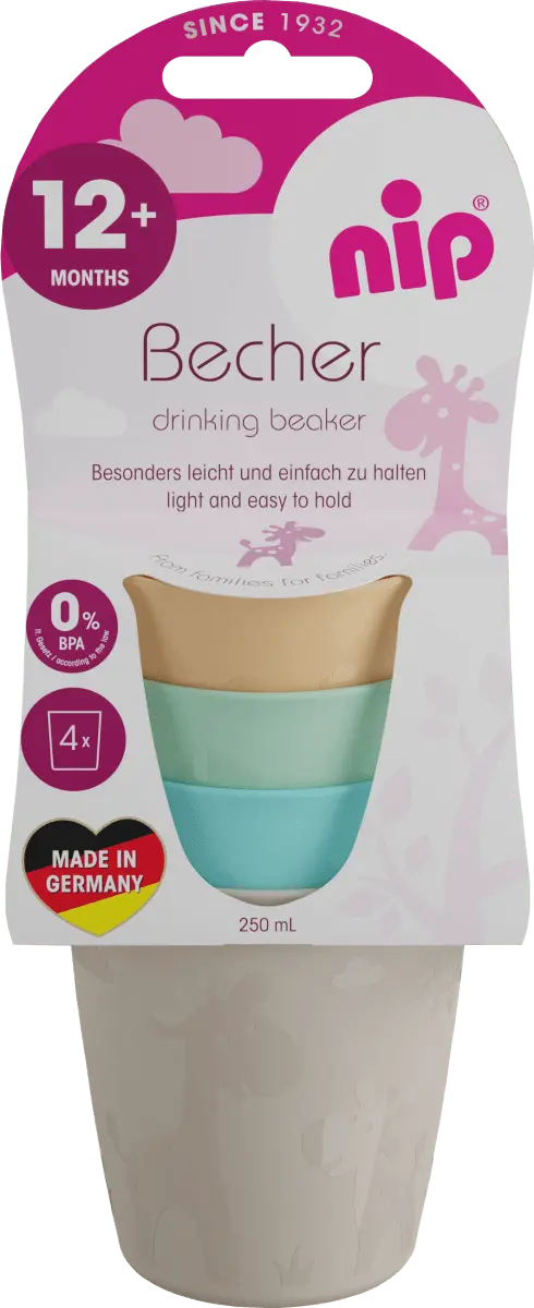 Набор чашек для питья 4 шт. Nip
Набор чашек для питья 4 шт. Nip
