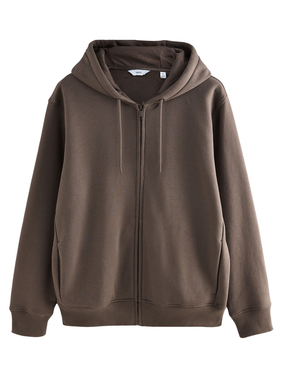 Толстовка с капюшоном на молнии Next, коричневый
Толстовка с капюшоном на молнии Next, коричневый