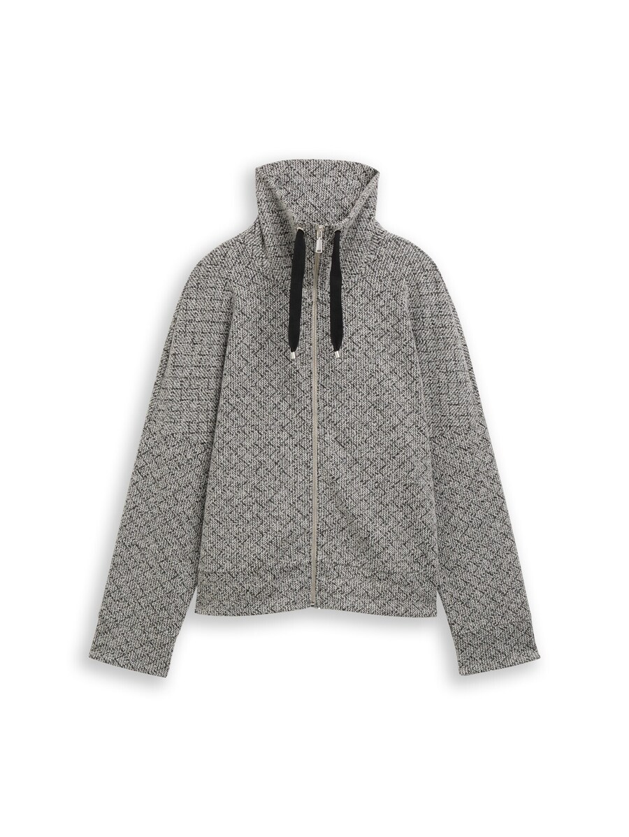 Толстовка с капюшоном на молнии TOM TAILOR, черный
Толстовка с капюшоном на молнии TOM TAILOR, черный