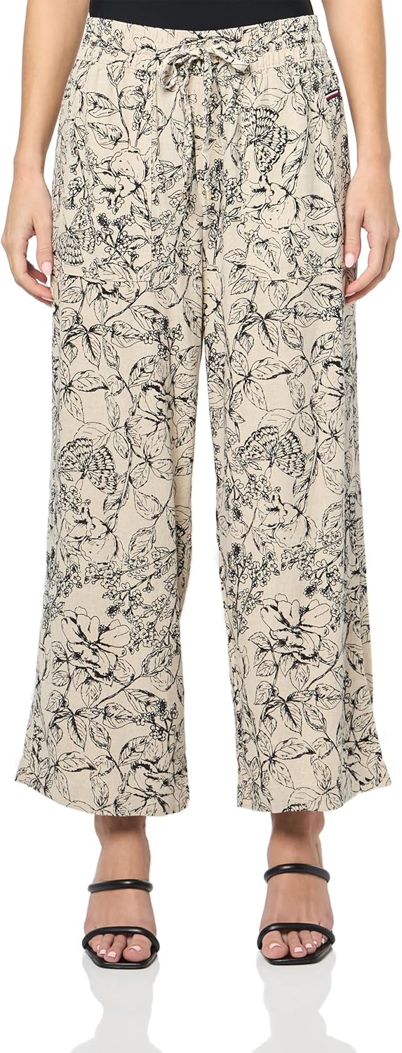 Женские повседневные брюки Tommy Hilfiger с эластичной талией, Natural Multi
Женские повседневные брюки Tommy Hilfiger с эластичной талией, Natural Multi