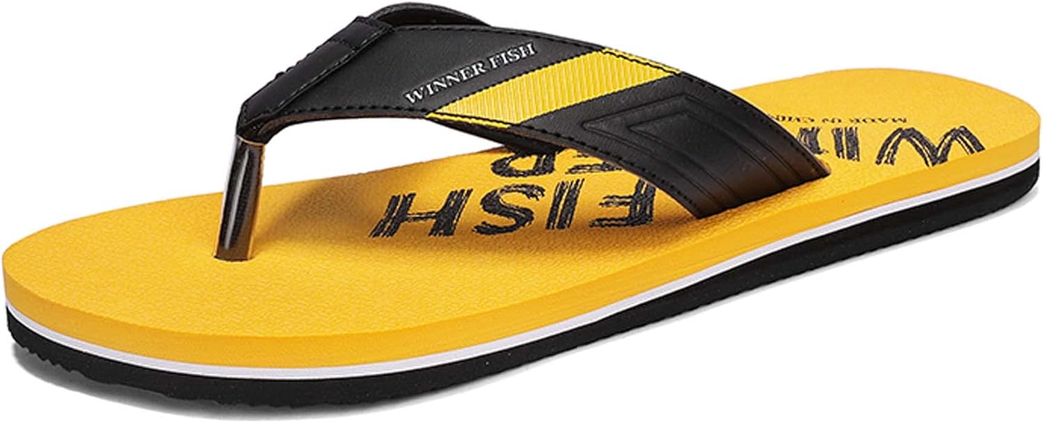 Летние мужские модные тапочки-сандалии для пляжа, повседневная обувь, противоскользящие, из легкого и мягкого EVA, удобные и дышащие Generic, желтый
Летние мужские модные тапочки-сандалии для пляжа, повседневная обувь, противоскользящие, из легкого и мягкого EVA, удобные и дышащие Generic, желтый