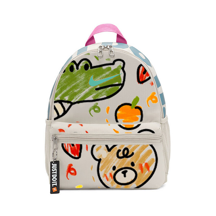 Nike Бикио, детский рюкзак из серо-белой ткани, Gray White
Nike Бикио, детский рюкзак из серо-белой ткани, Gray White