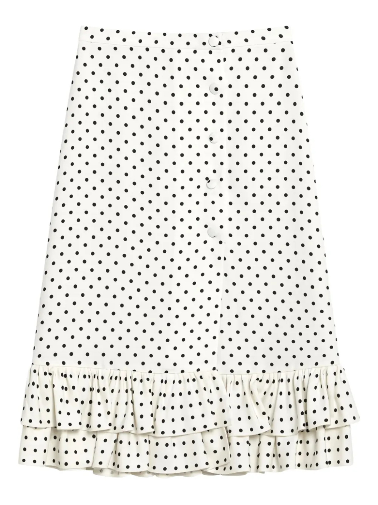 Valentino Garavani юбка миди в горох, белый
Valentino Garavani юбка миди в горох, белый