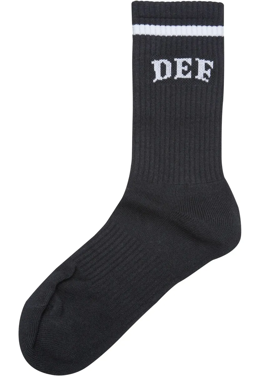 Базовые носки DEF "DEF Unisex DEF College Socks" (1 пара), черный
Базовые носки DEF "DEF Unisex DEF College Socks" (1 пара), черный