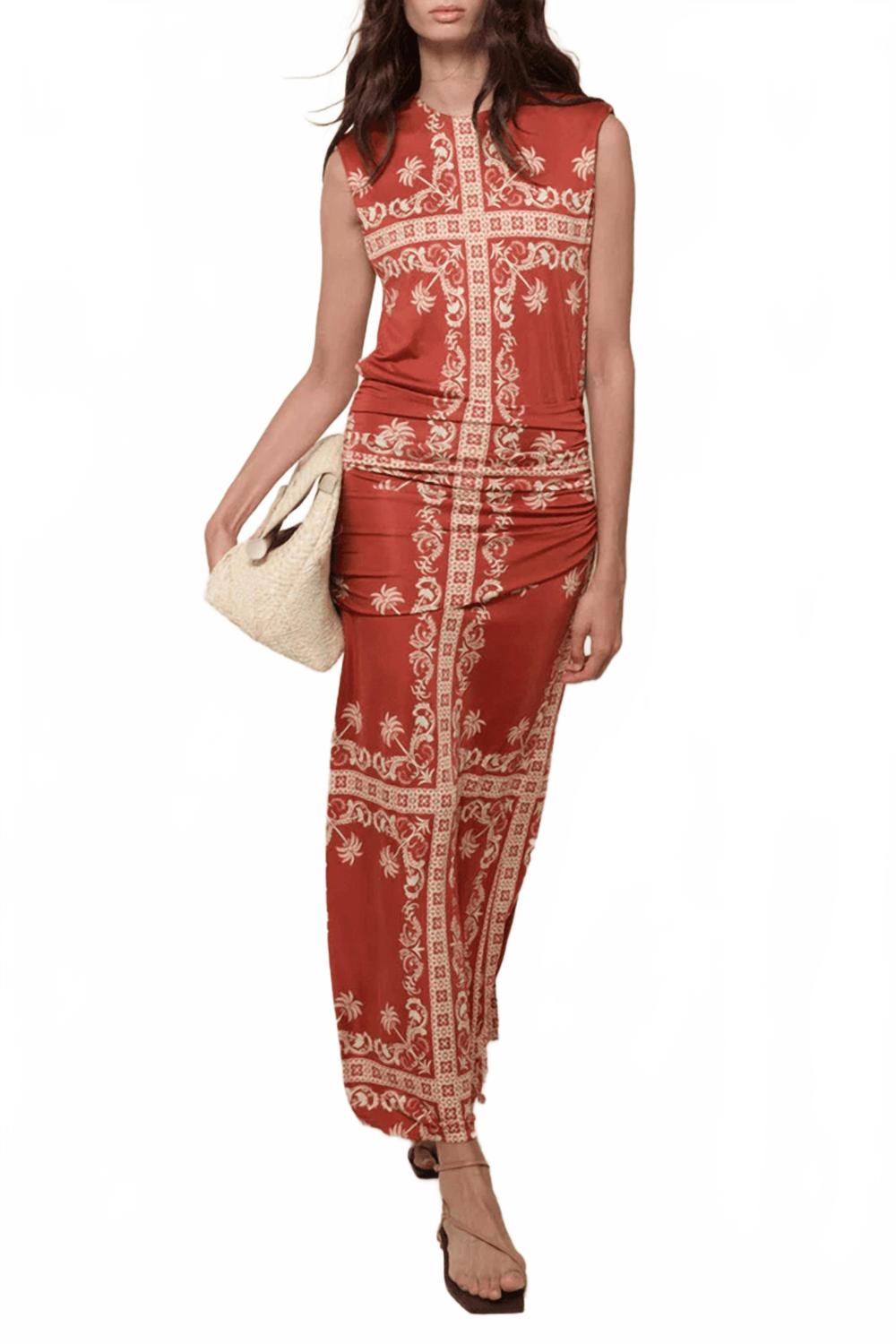 Символичное Существование Платье-миди в цвете марсала/экрю Johanna Ortiz, Marsala/Ecru
Символичное Существование Платье-миди в цвете марсала/экрю Johanna Ortiz, Marsala/Ecru