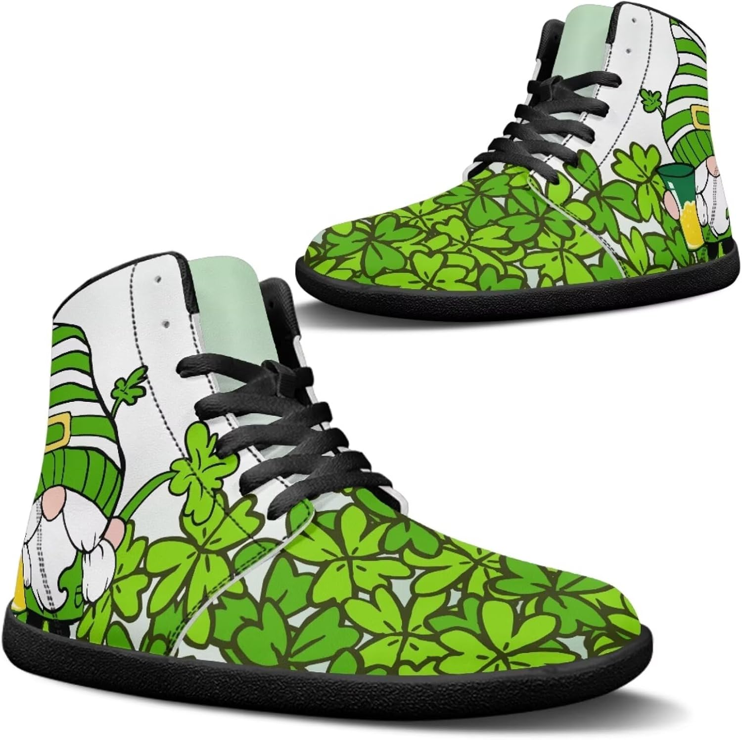 Мужские кроссовки Jeiento из искусственной кожи для Дня Святого Патрика с широким носком, для ходьбы, высокие повседневные обувь, St. Patrick's Day Elf
Мужские кроссовки Jeiento из искусственной кожи для Дня Святого Патрика с широким носком, для ходьбы, высокие повседневные обувь, St. Patrick's Day Elf