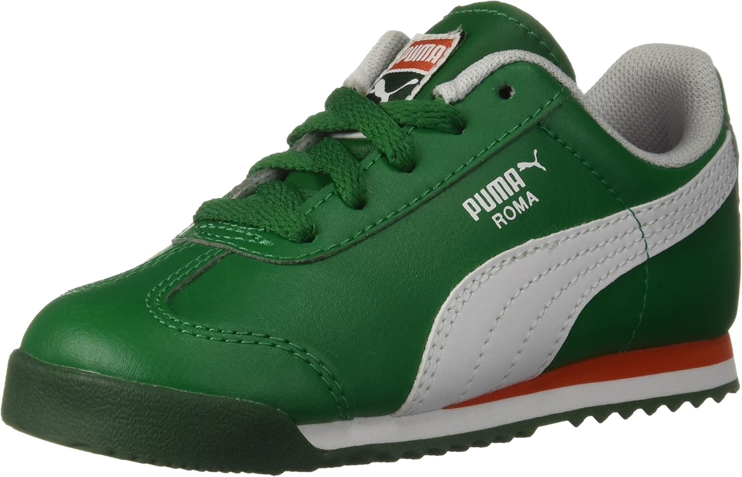 Кроссовки PUMA Roma Basic для детей и подростков, белый/зеленый
Кроссовки PUMA Roma Basic для детей и подростков, белый/зеленый