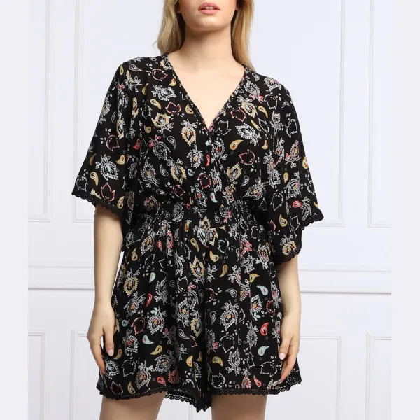 Комбинезон свободного кроя Superdry, черный
Комбинезон свободного кроя Superdry, черный