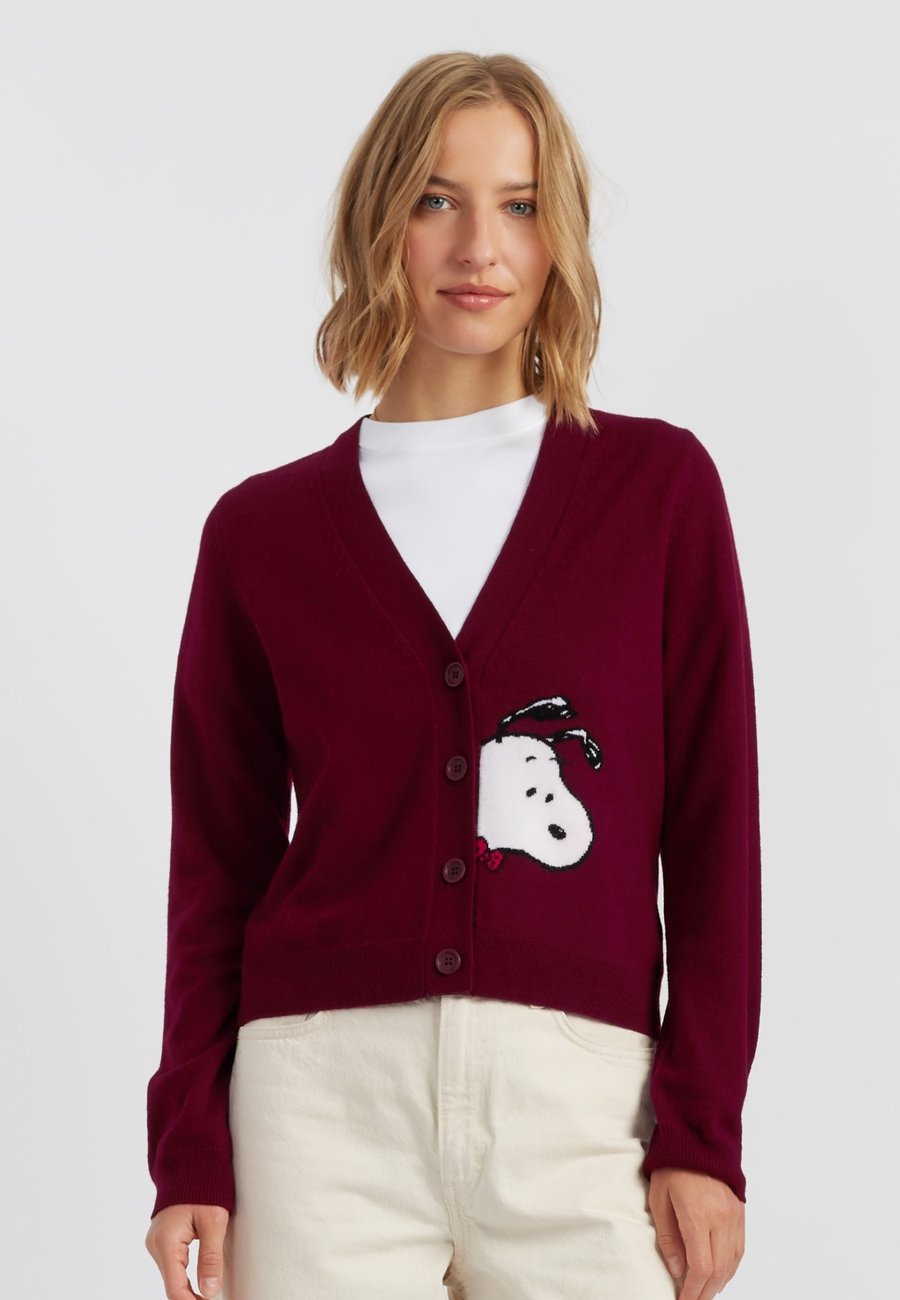Кардиган CHINTI & PARKER SNOOPY PEEKABOW, Claret/Dark Red
Кардиган CHINTI & PARKER SNOOPY PEEKABOW, Claret/Dark Red